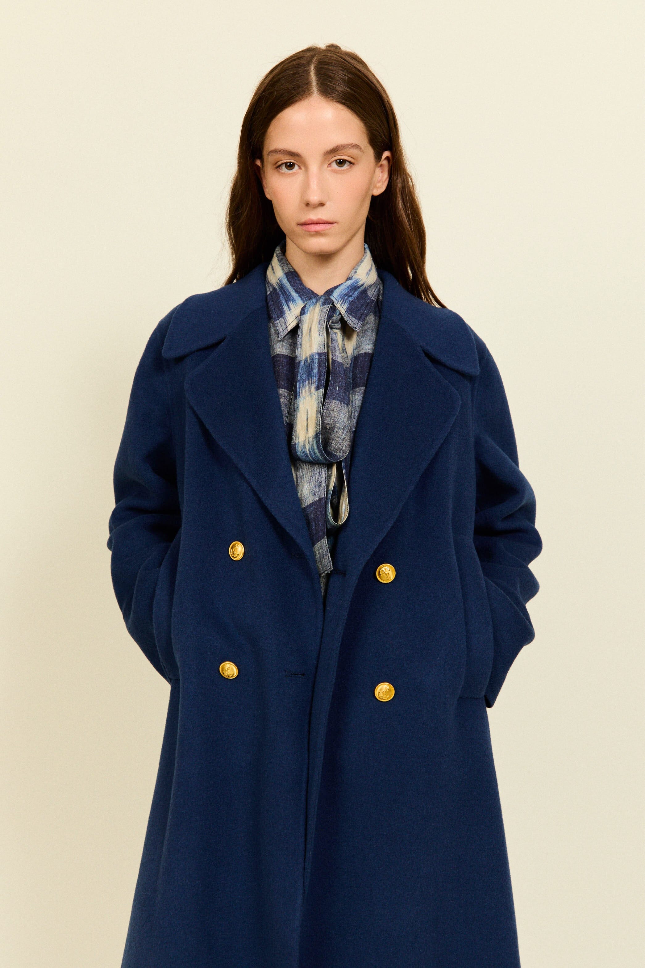ABRIGO SAMANTHA AZUL