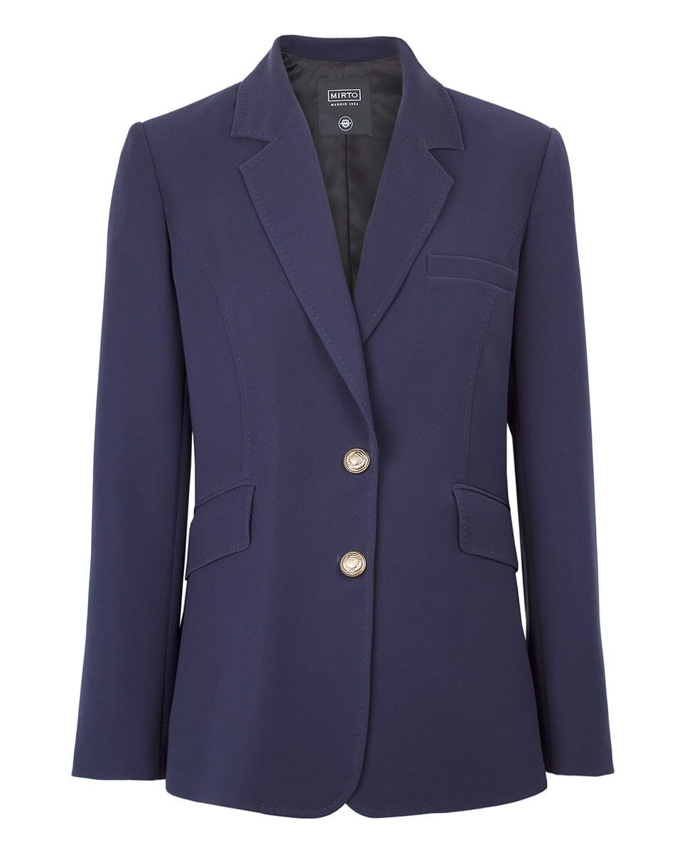 Americana azul marino