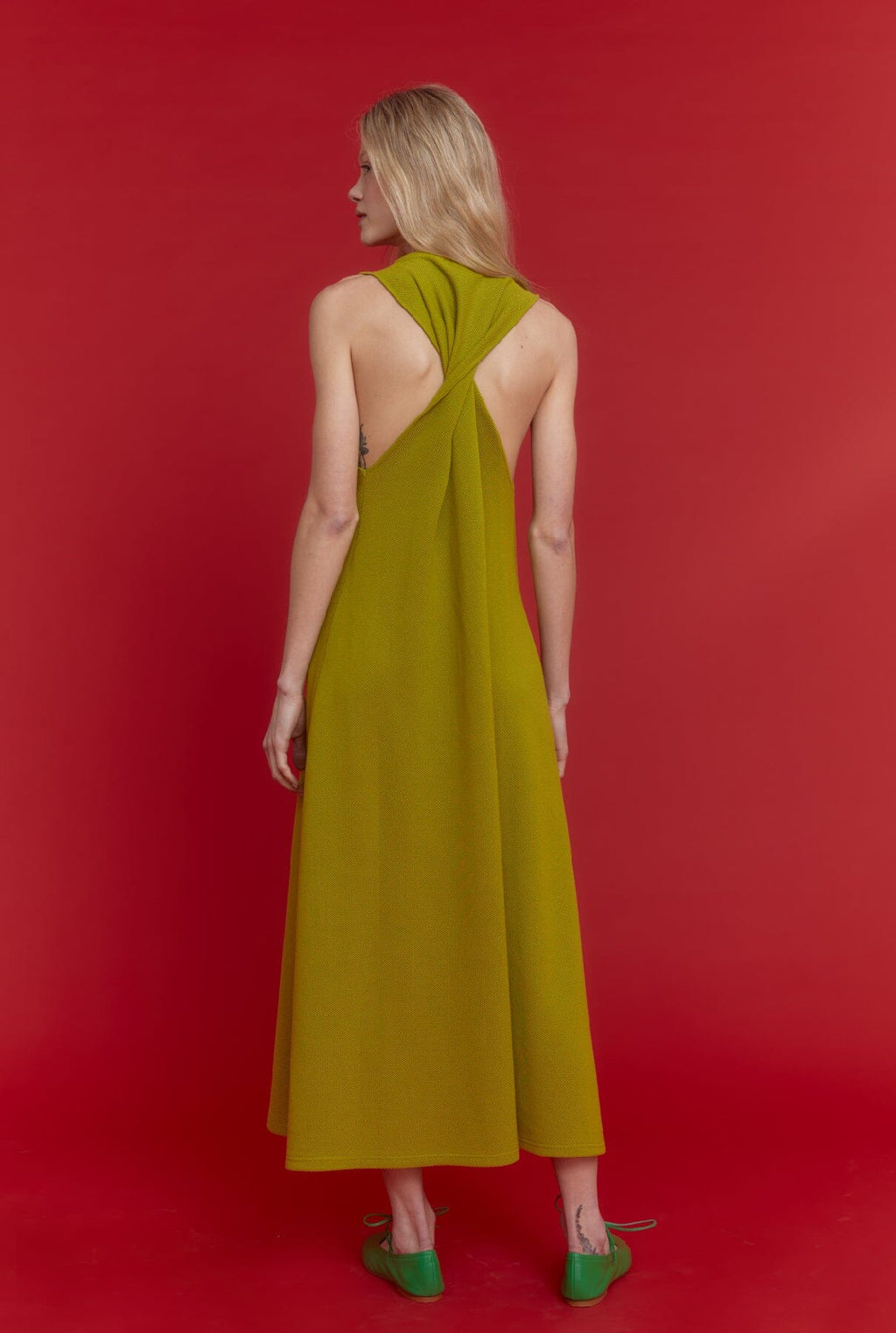 Ari Dress Pistacho