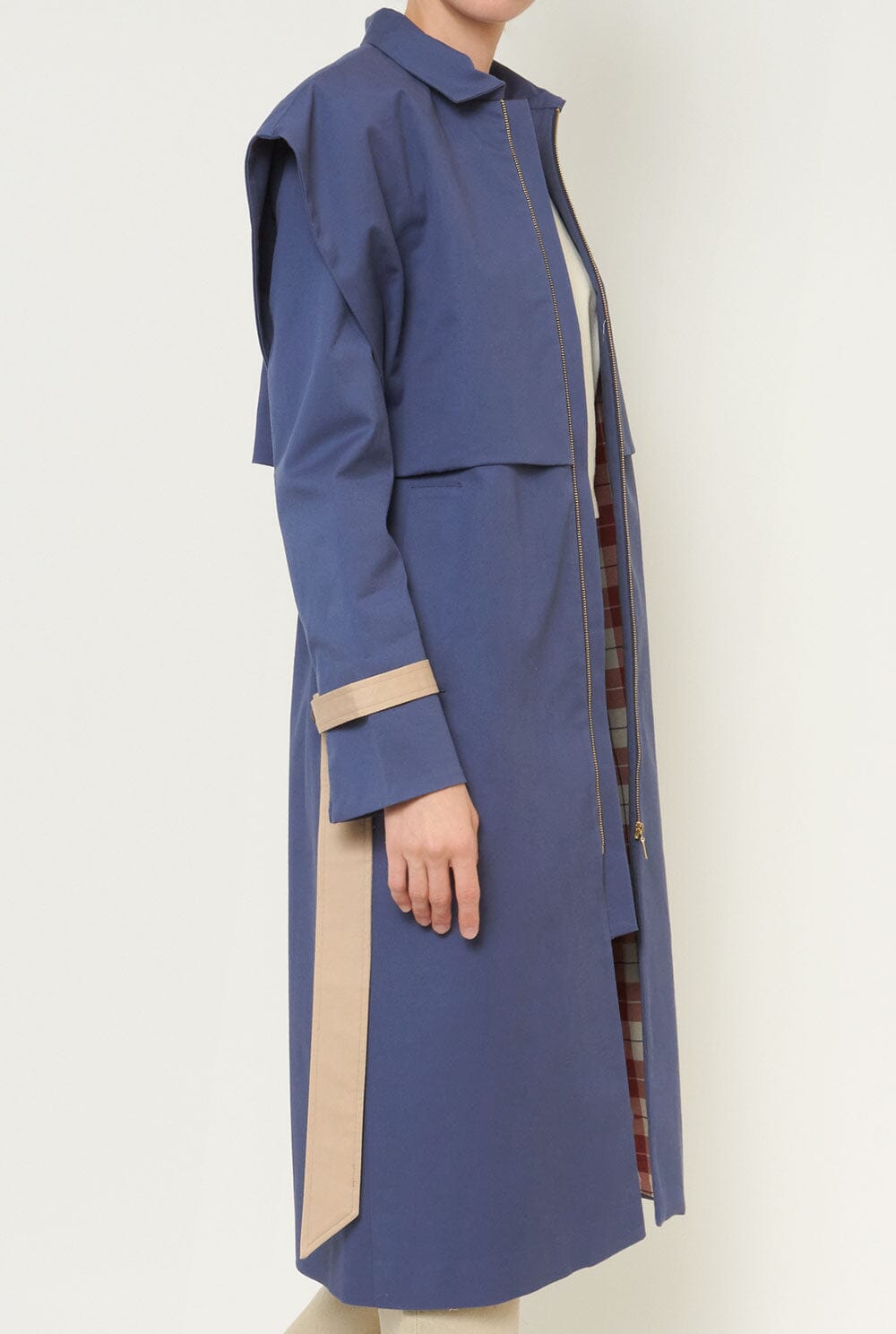 Gabardina Benedetta Azul