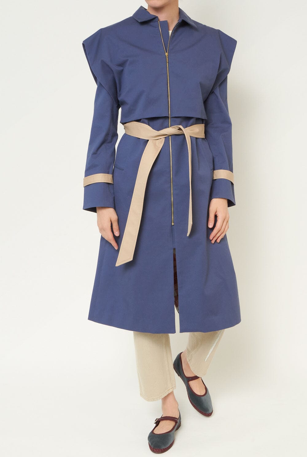 Gabardina Benedetta Azul