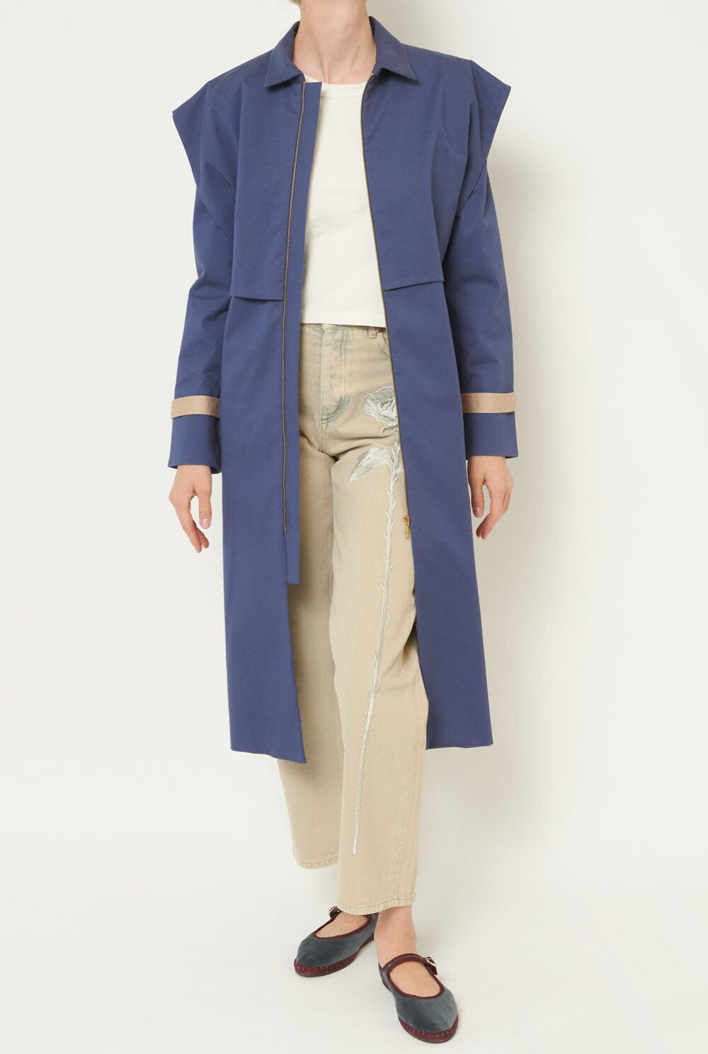 Gabardina Benedetta Azul