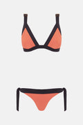 BIKINI TOP TRIANGLE ISLA NARANJA