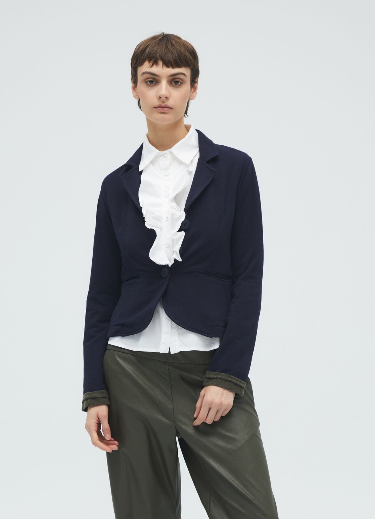 BLAZER FELPA BICOLOR