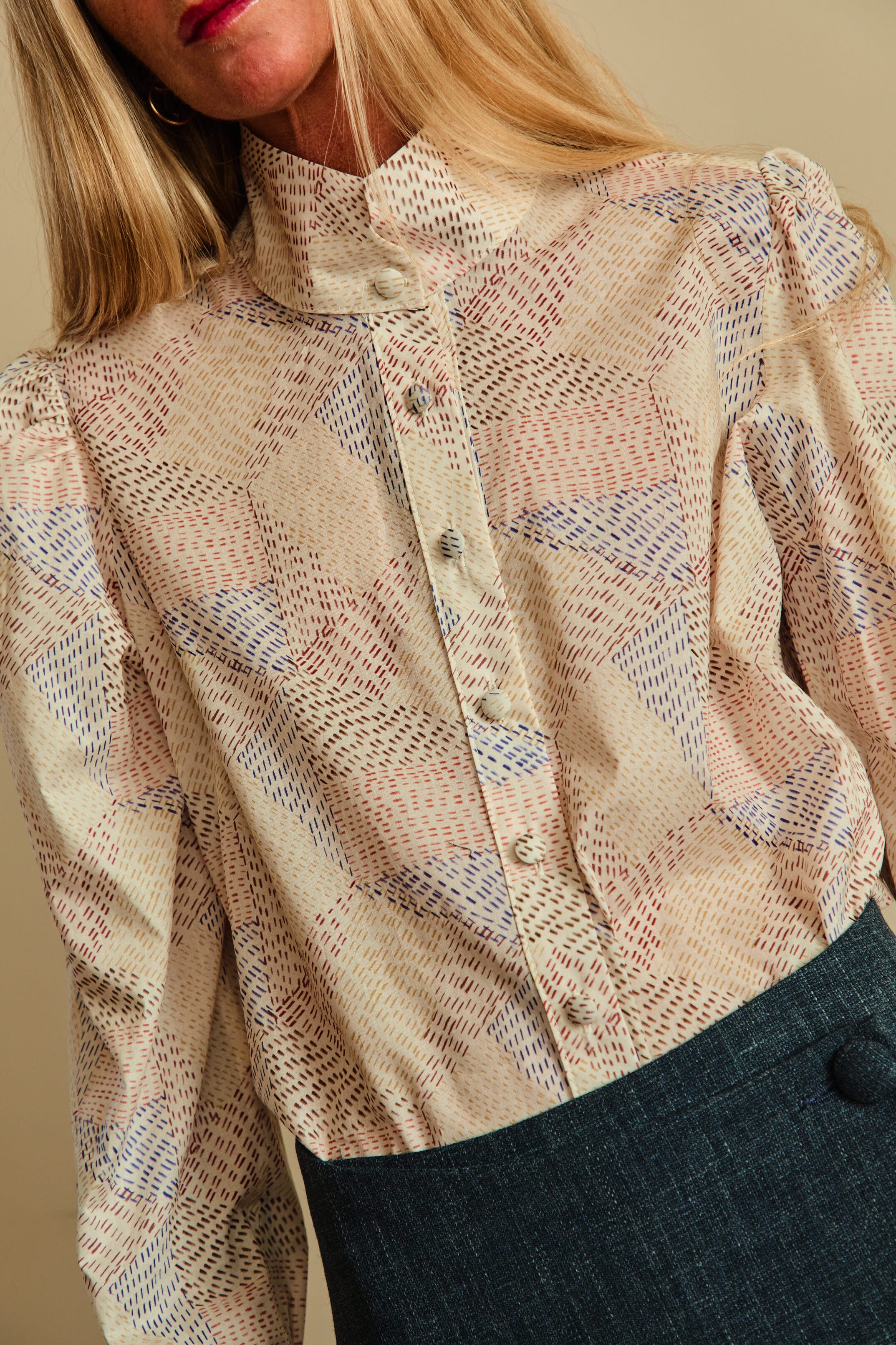 Blusa Pureza Lazo Estampada