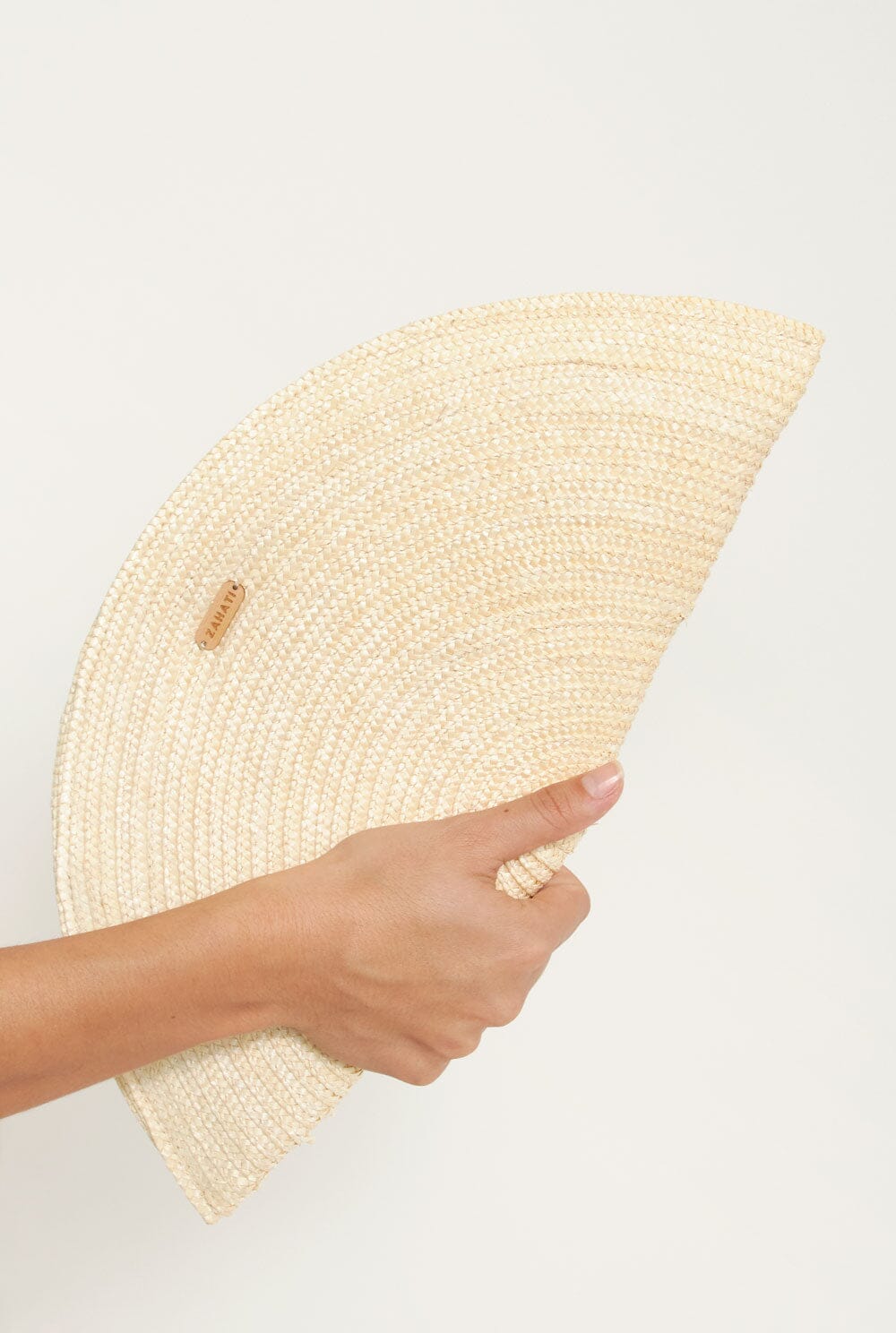 Bolso Abanico Blanco roto