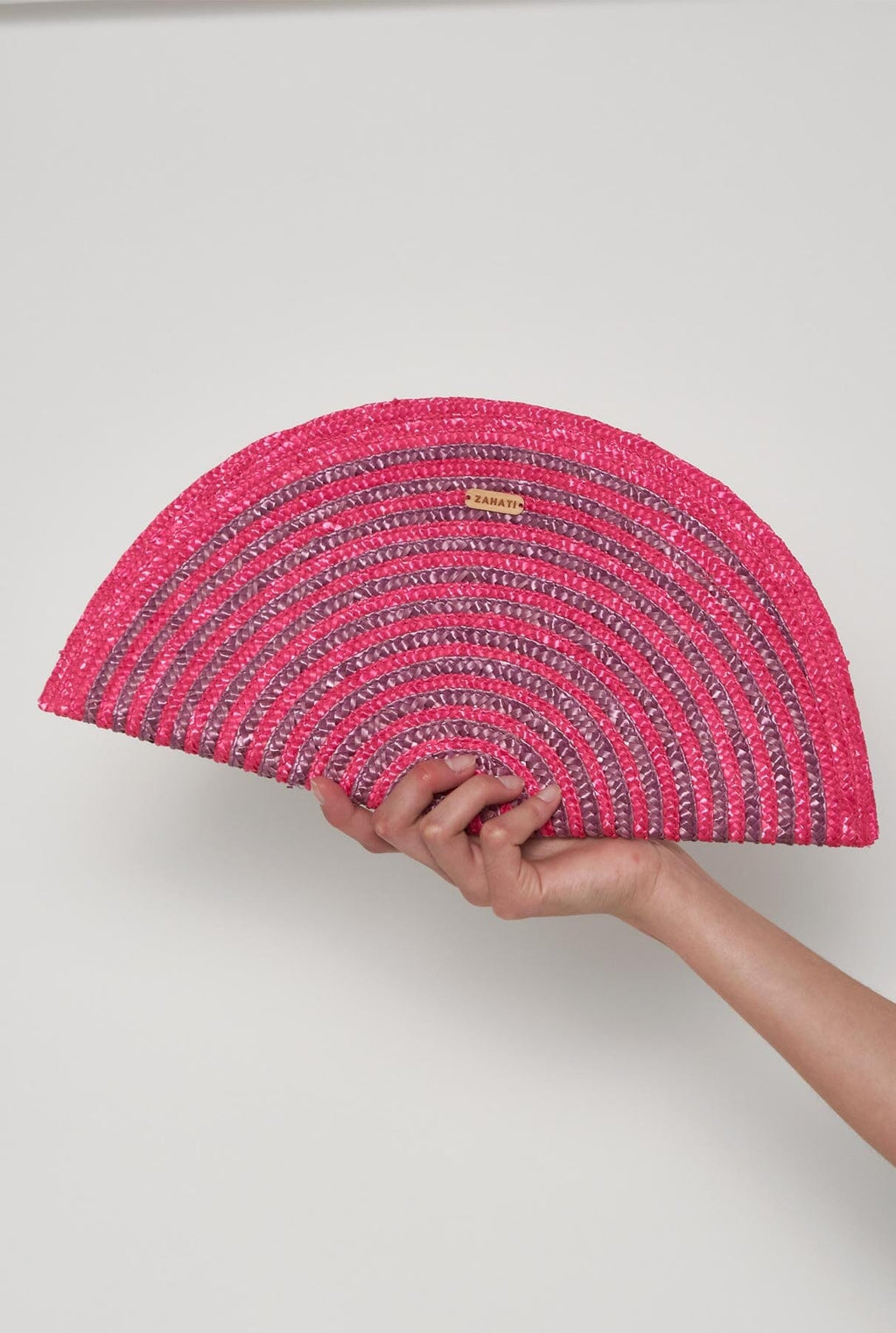 Bolso Abanico espiral fucsia