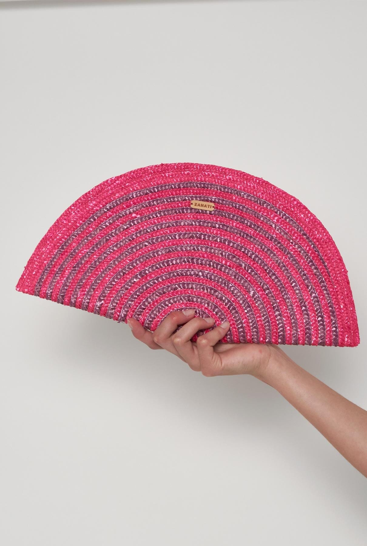 Bolso Abanico espiral fucsia