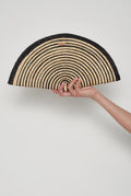 Bolso Abanico espiral negro