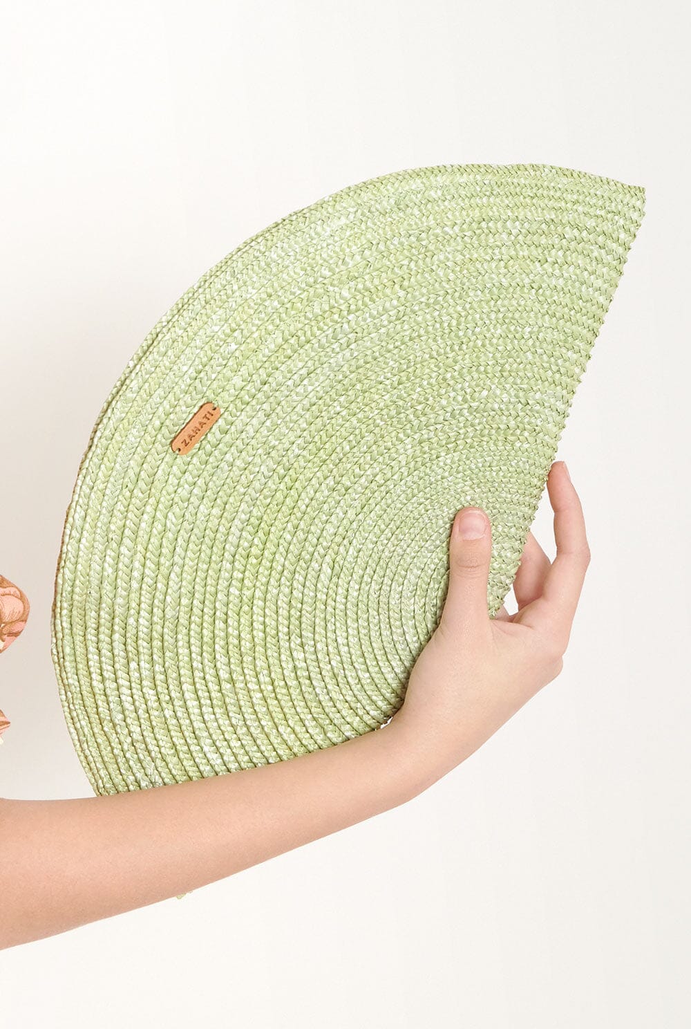 Bolso Abanico Pistacho
