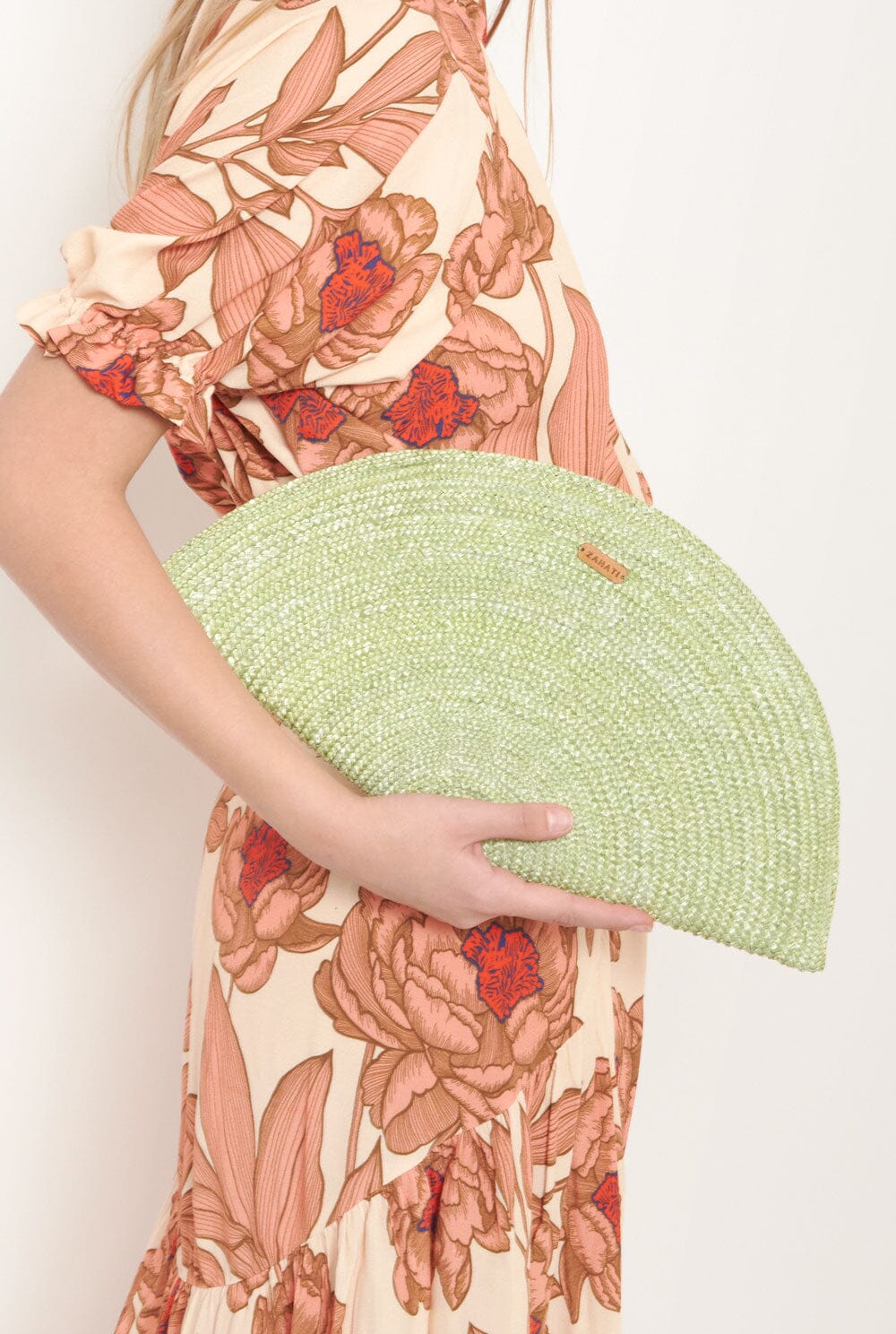Bolso Abanico Pistacho