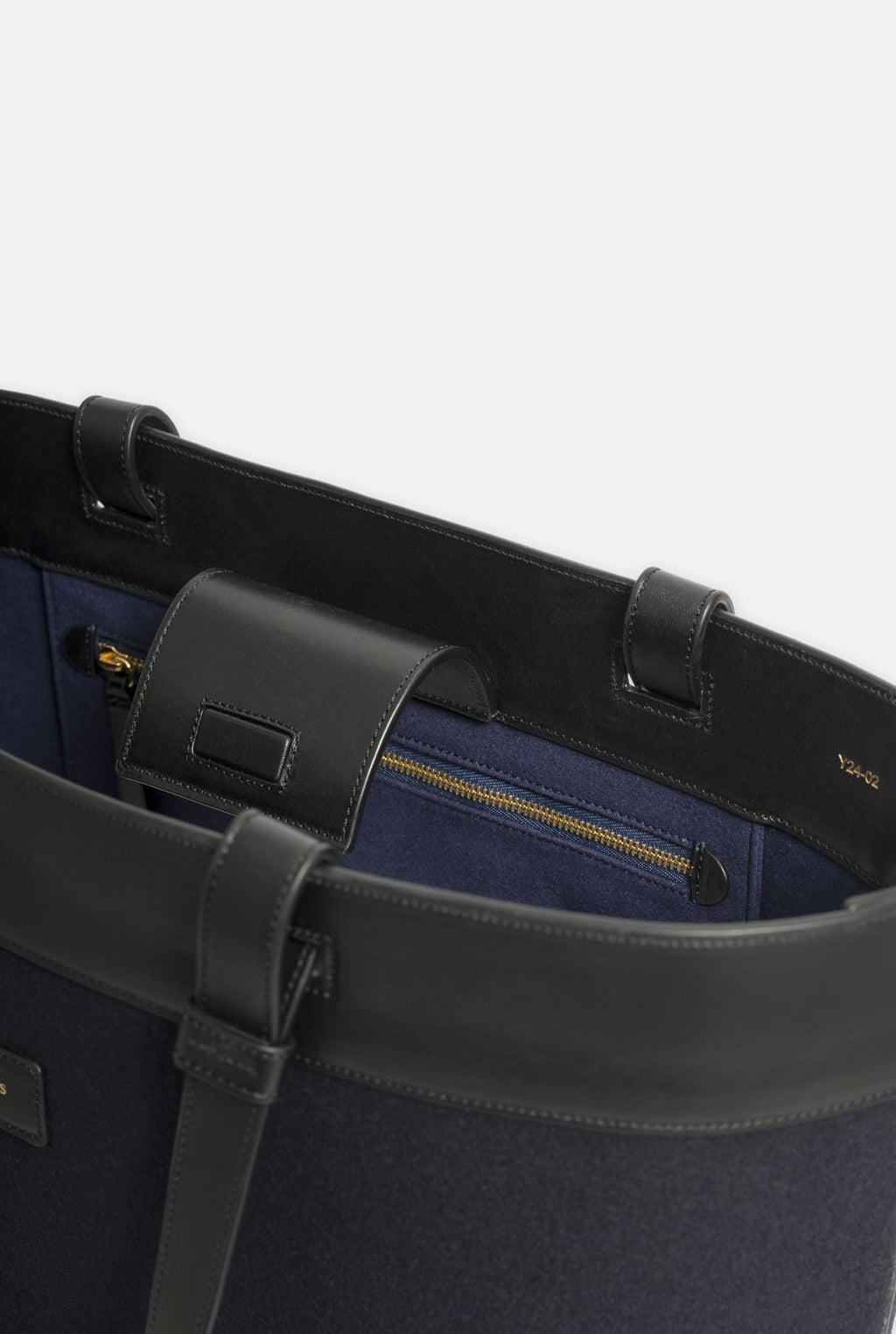 Bolso Break paño azul