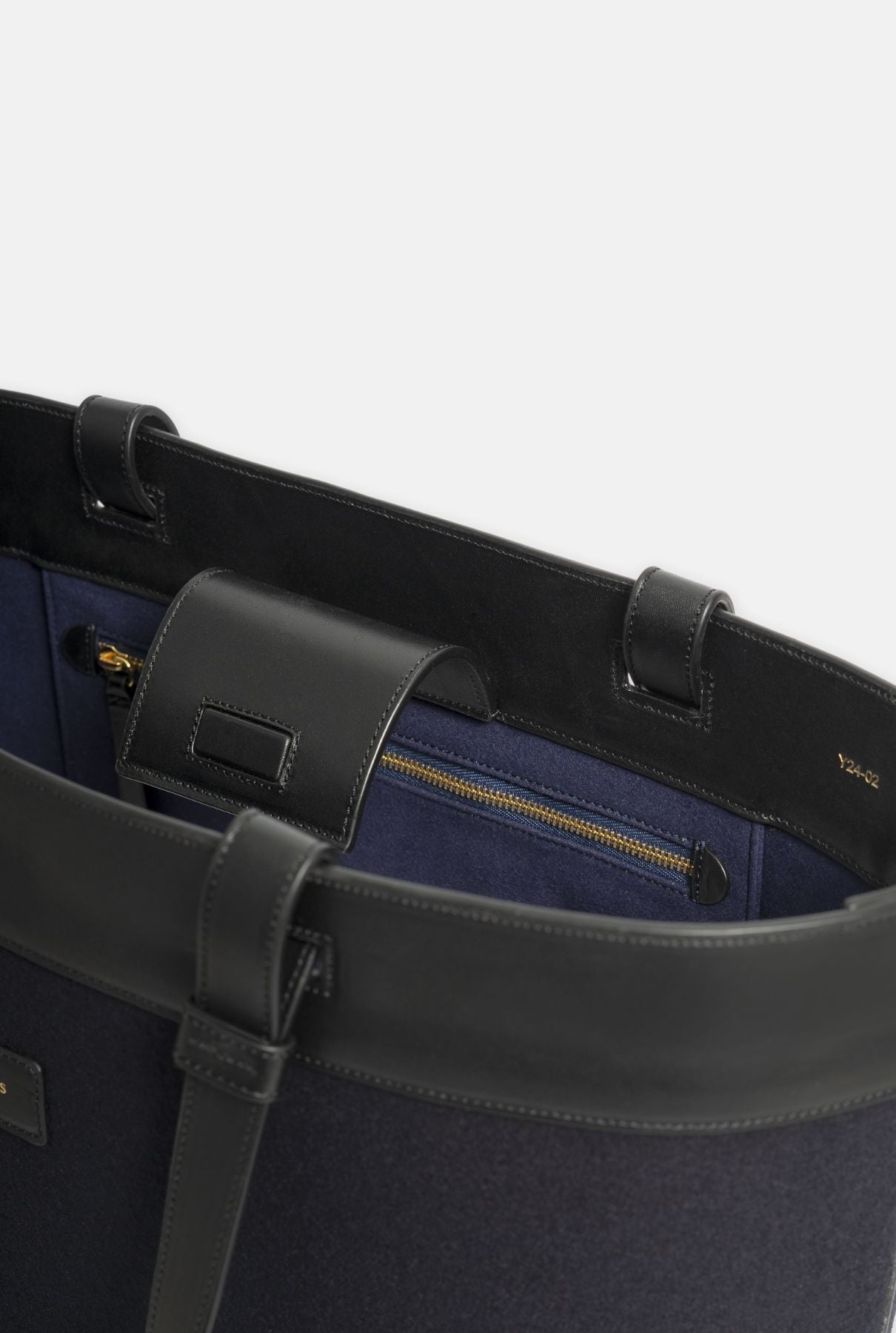 Bolso Break paño azul