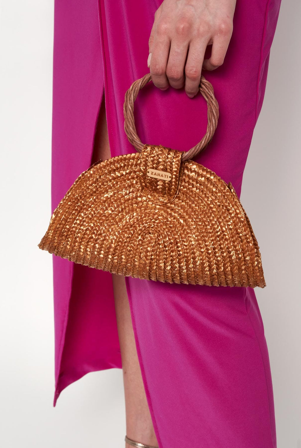 Bolso Moon bronce