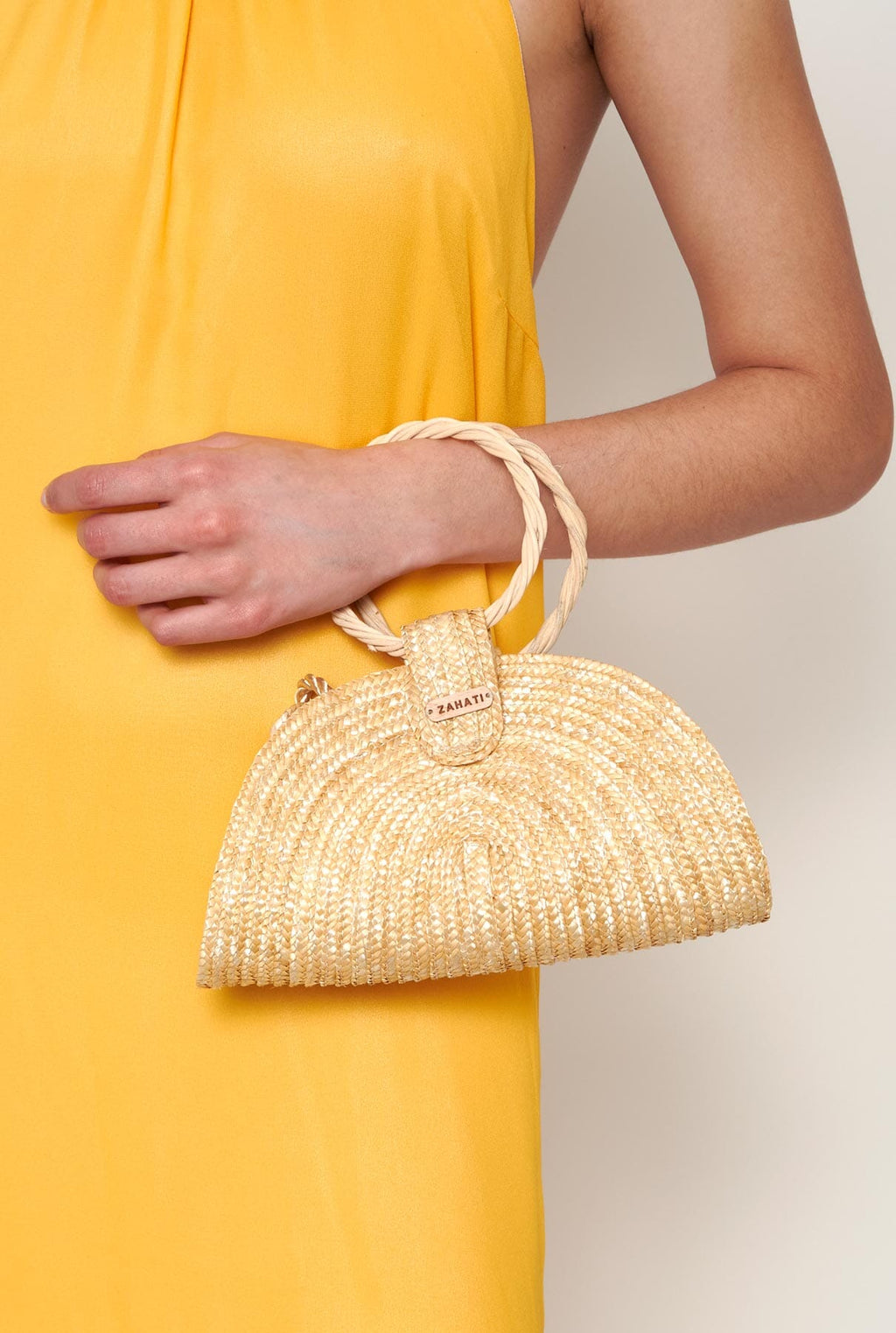 Bolso Moon mini natural