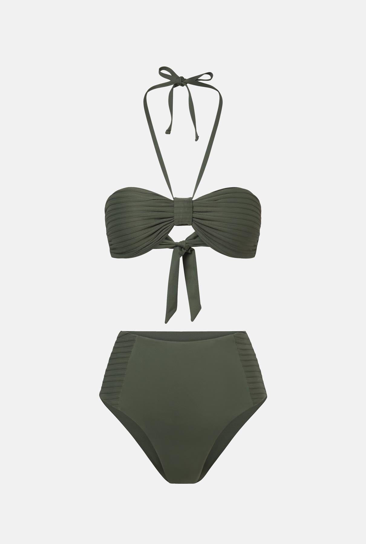 Braguita de bikini tiro alto