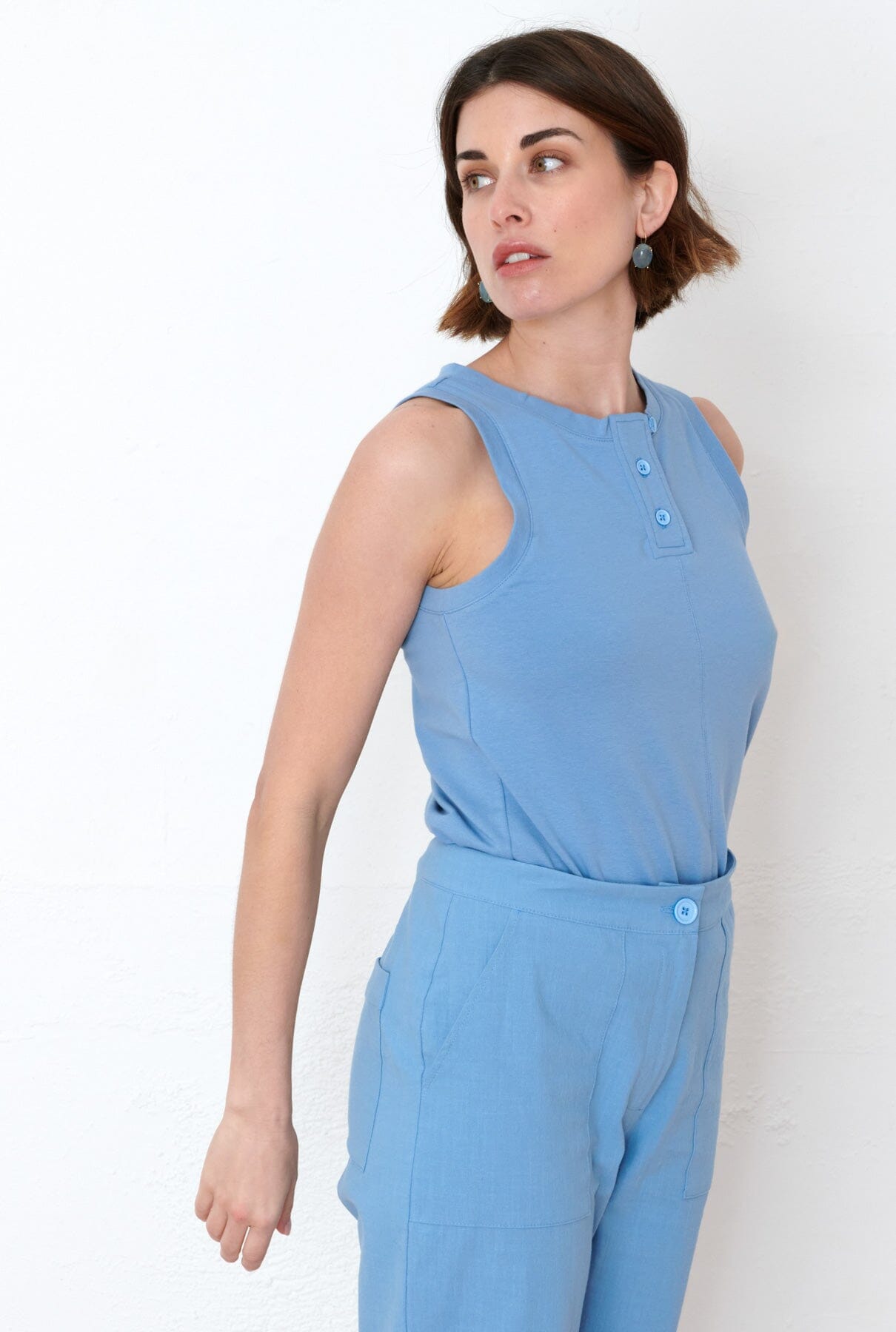 Camiseta Cristina azul