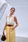 Camiseta Maria Antonia crudo