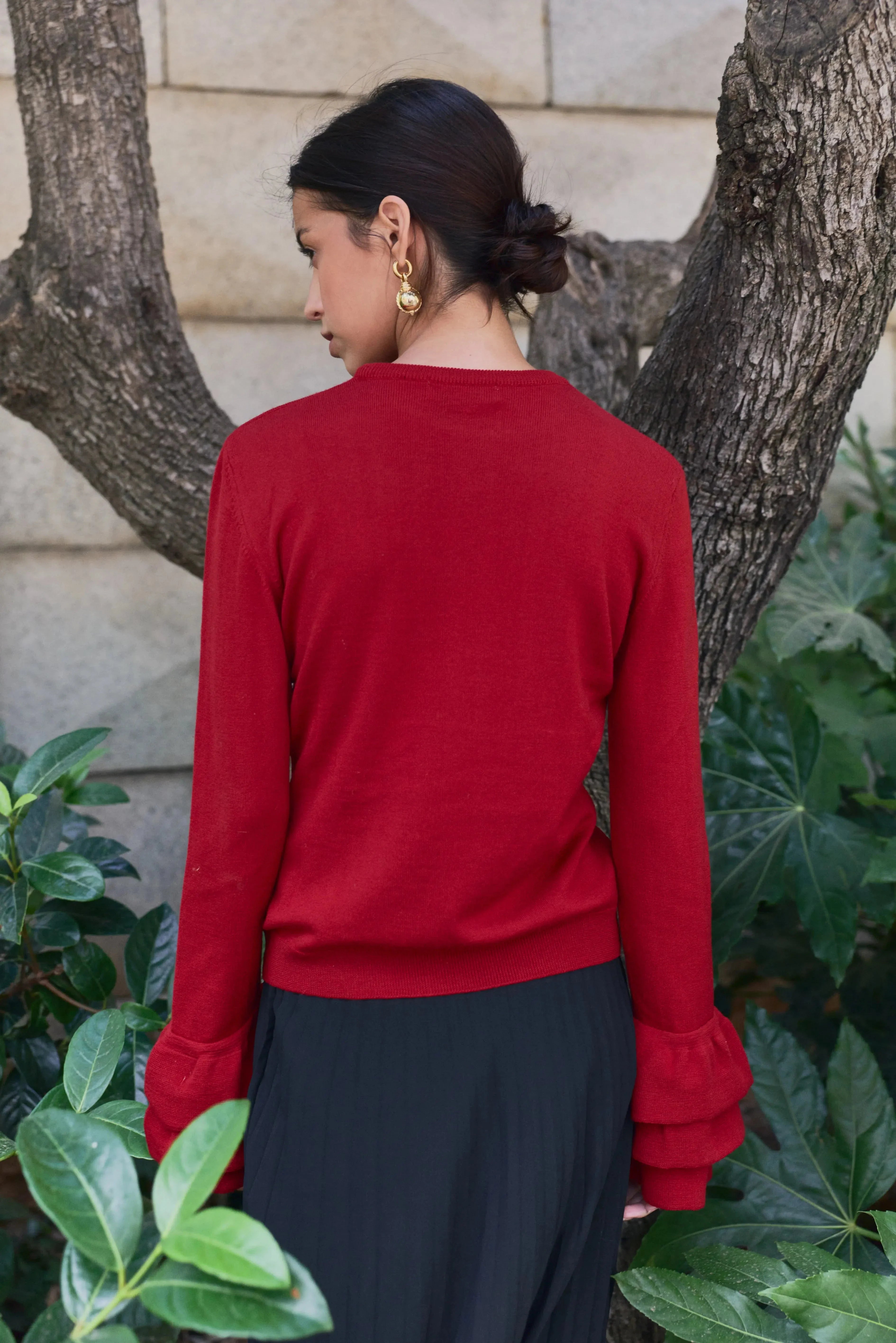 Carmen Knit Red