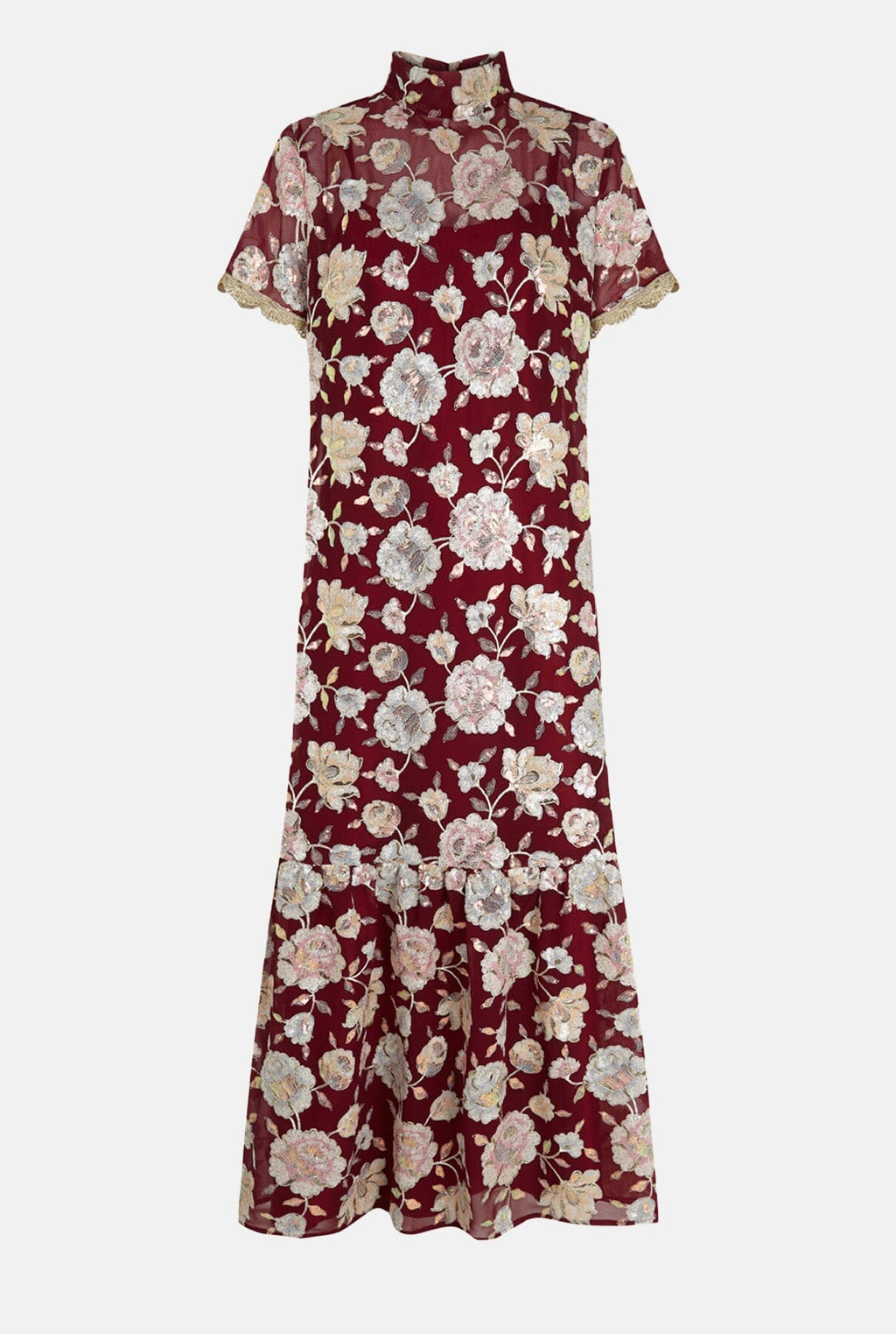 Celia Bordeaux Dress