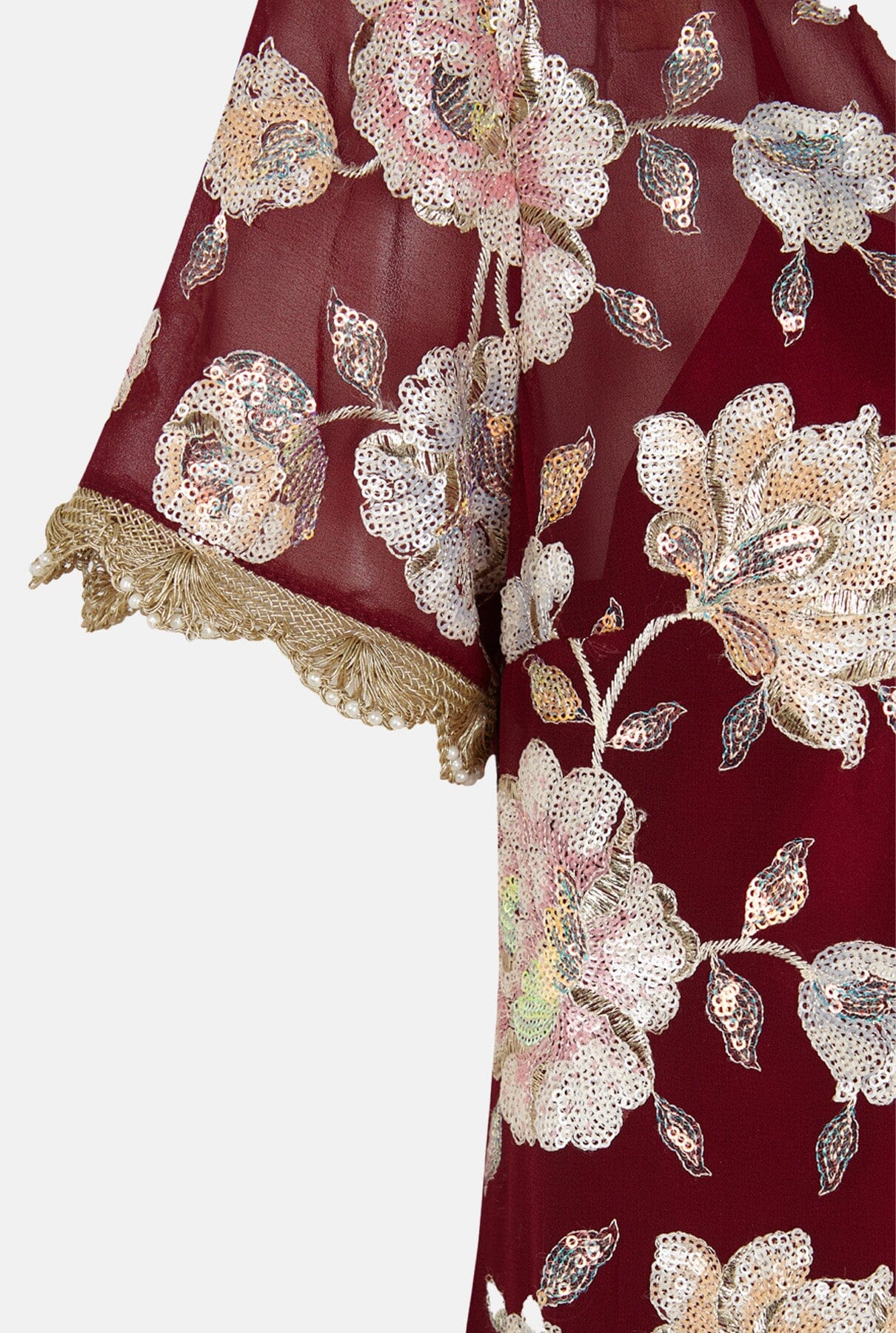 Celia Bordeaux Dress