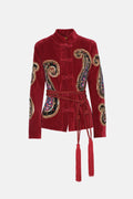 CHAQUETA CAELI BURGUNDY