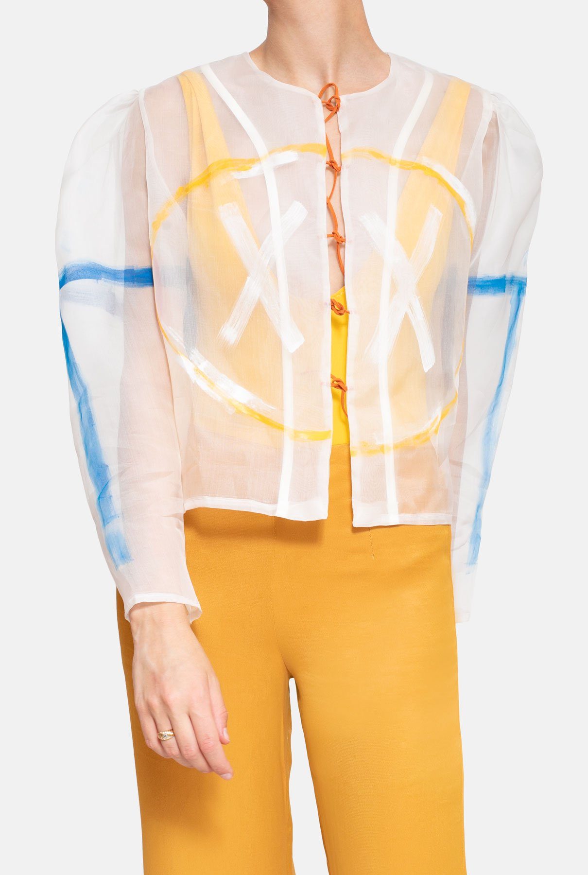 Chaqueta Circulo pintados