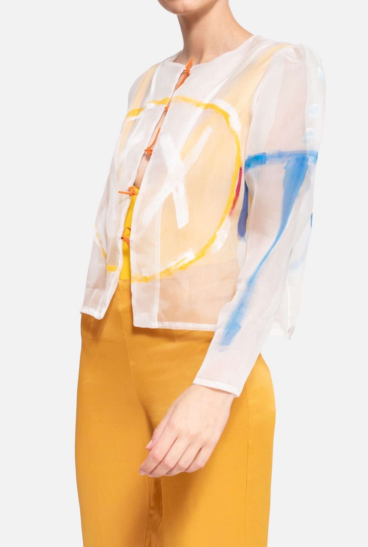 Chaqueta Circulo pintados