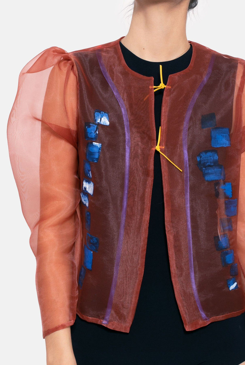 Chaqueta cubos pintados