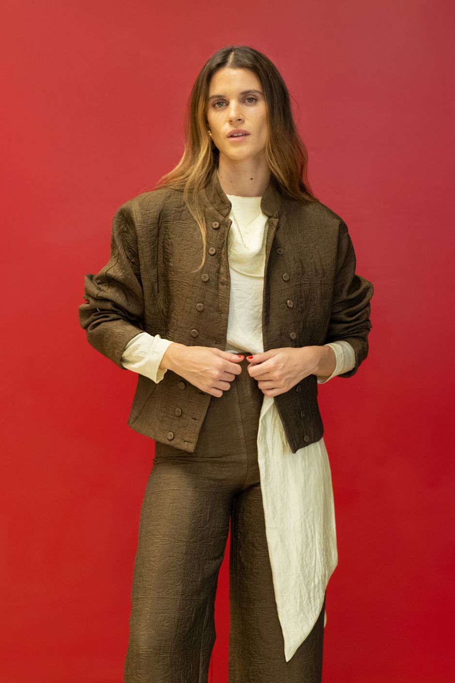 CHAQUETA NIBA JACQUARD