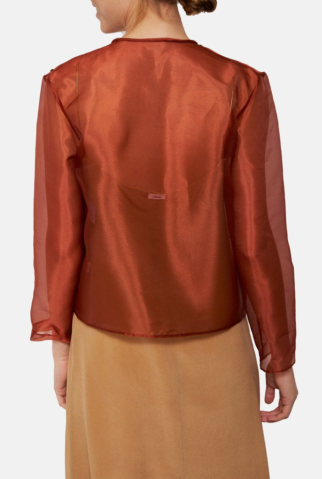 Chaqueta Organza Bordada
