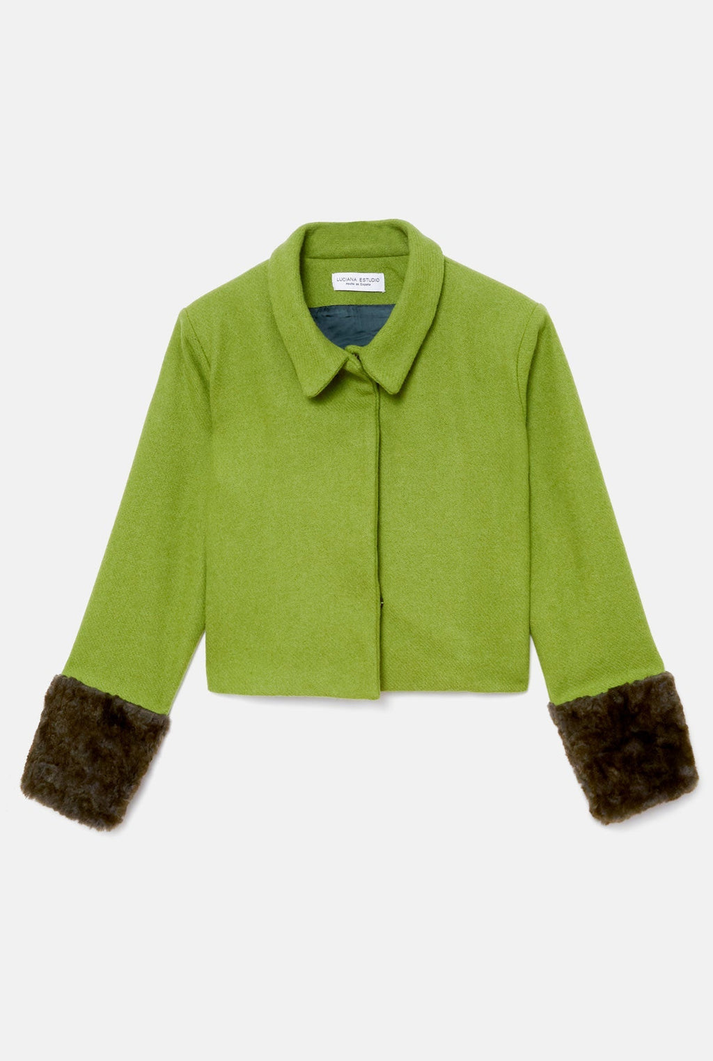 Chaqueta puño piel