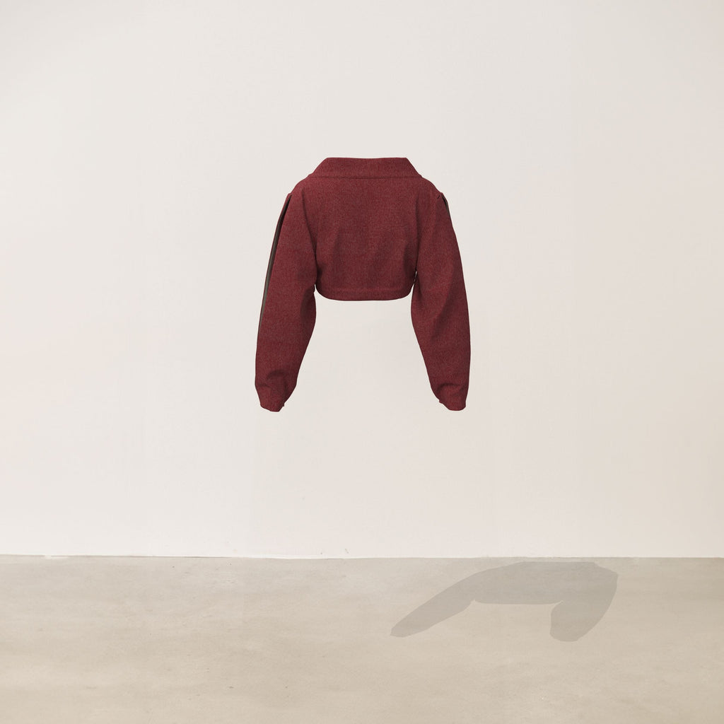 Chaqueta torera roja