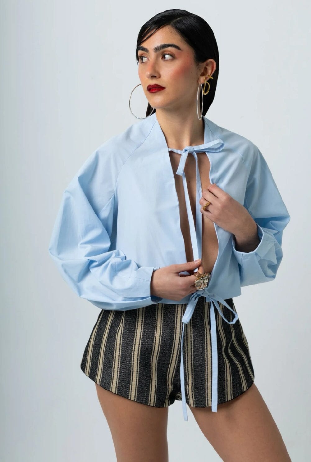 Chaquetilla de manga raglán