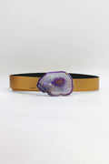 Cinturón Jeans Dorado - Ágata Morada