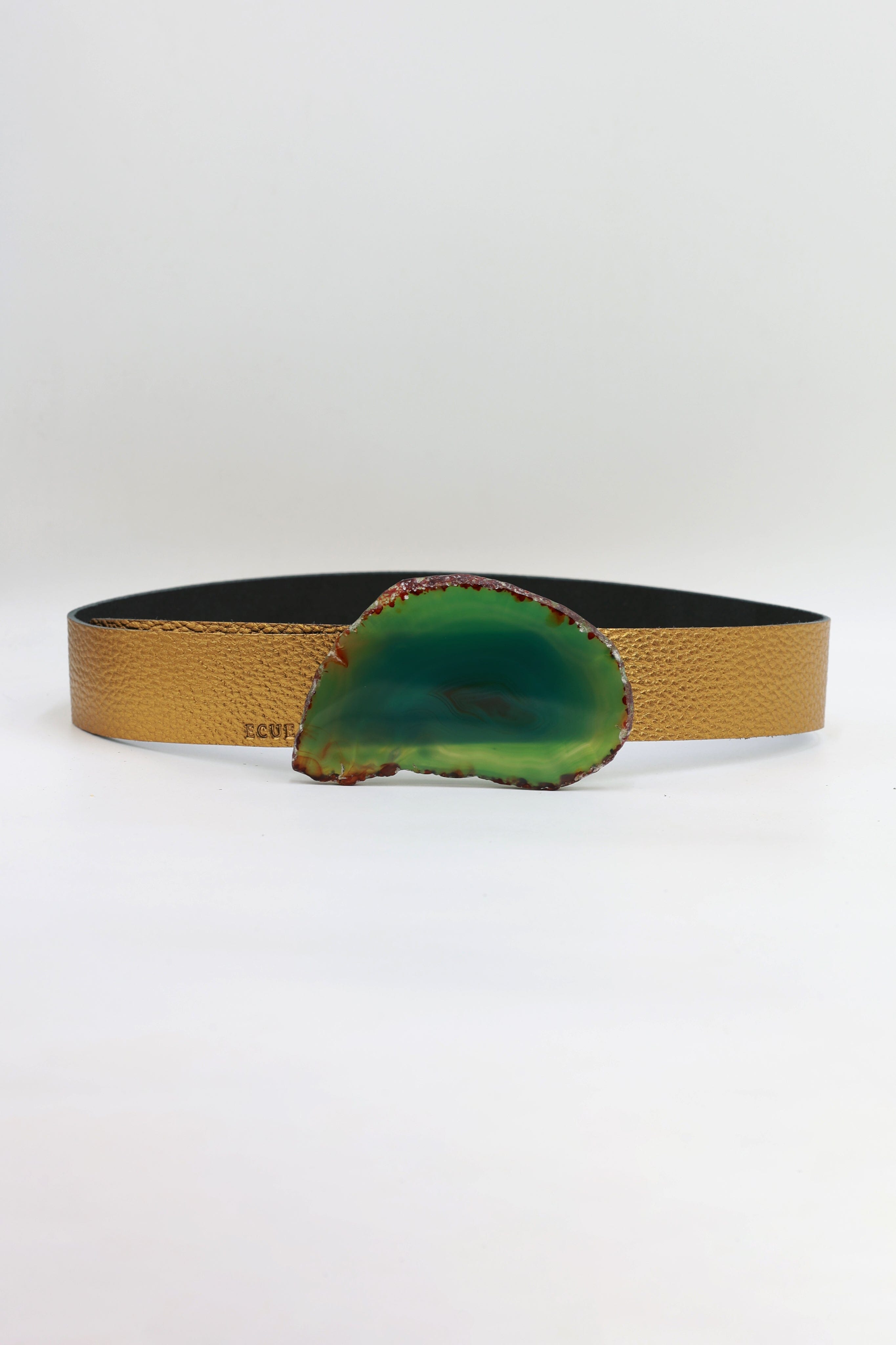 Cinturón Jeans Dorado - Ágata Verde