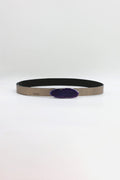 Cinturón Mezzo Bronce - Ágata Morada