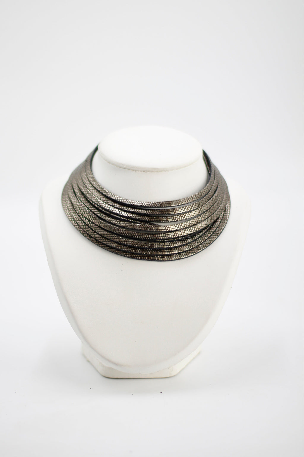 Collar Coa Small Plomo