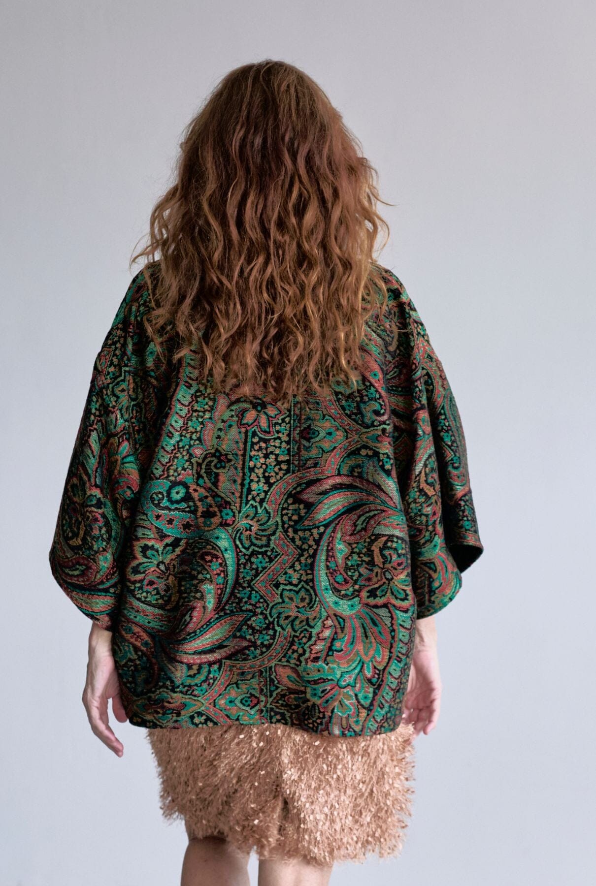 GRETA CHAQUETA CUADRADA JACQUARD