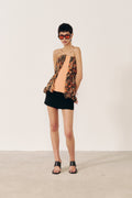 Corset drapeado