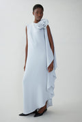 Crepe kaftan dress