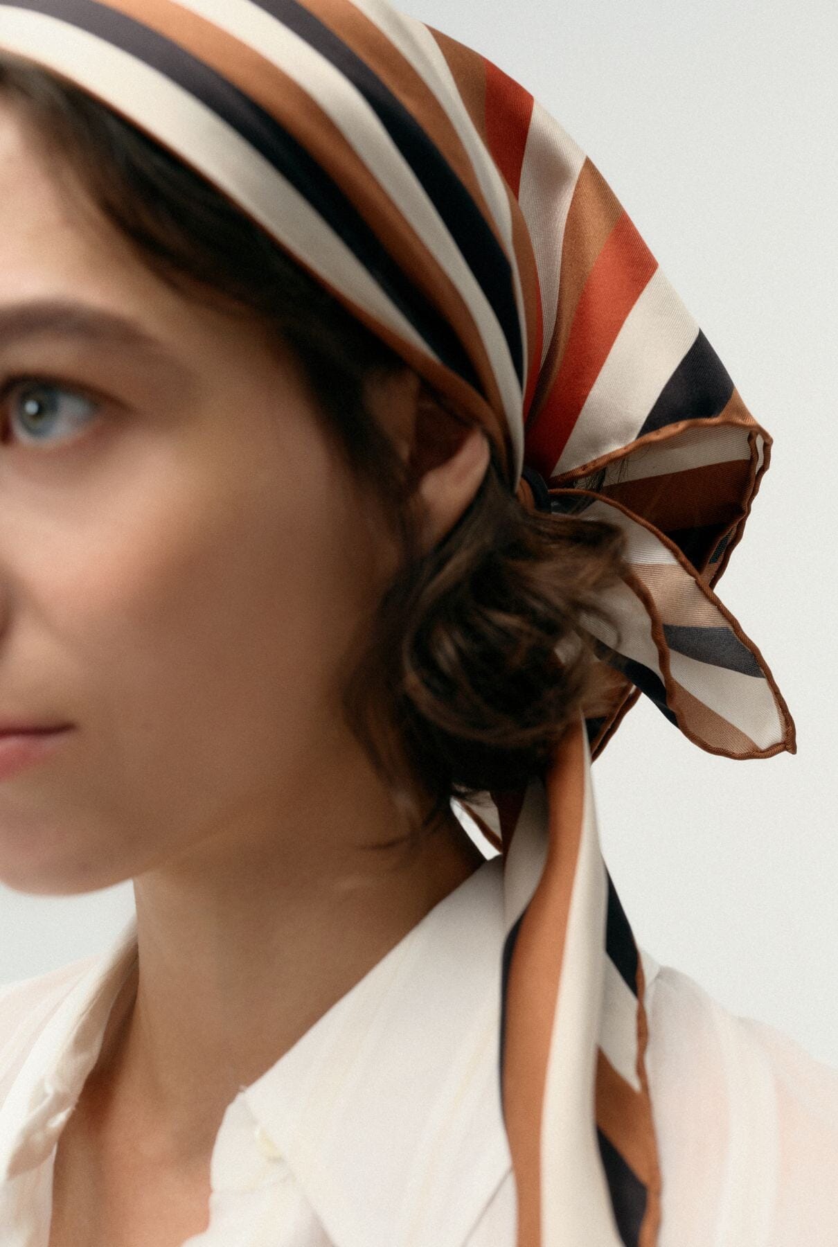 Diagonal Stripe orange