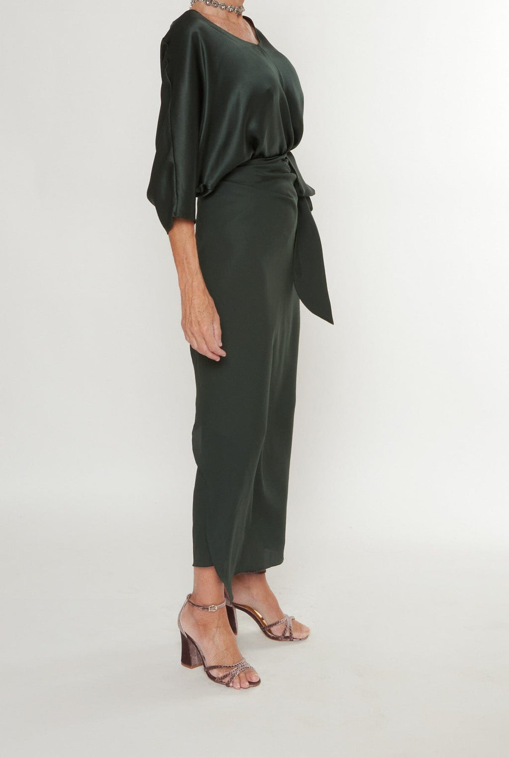 Falda Eva Long - verde