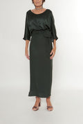 Falda Eva Long - verde