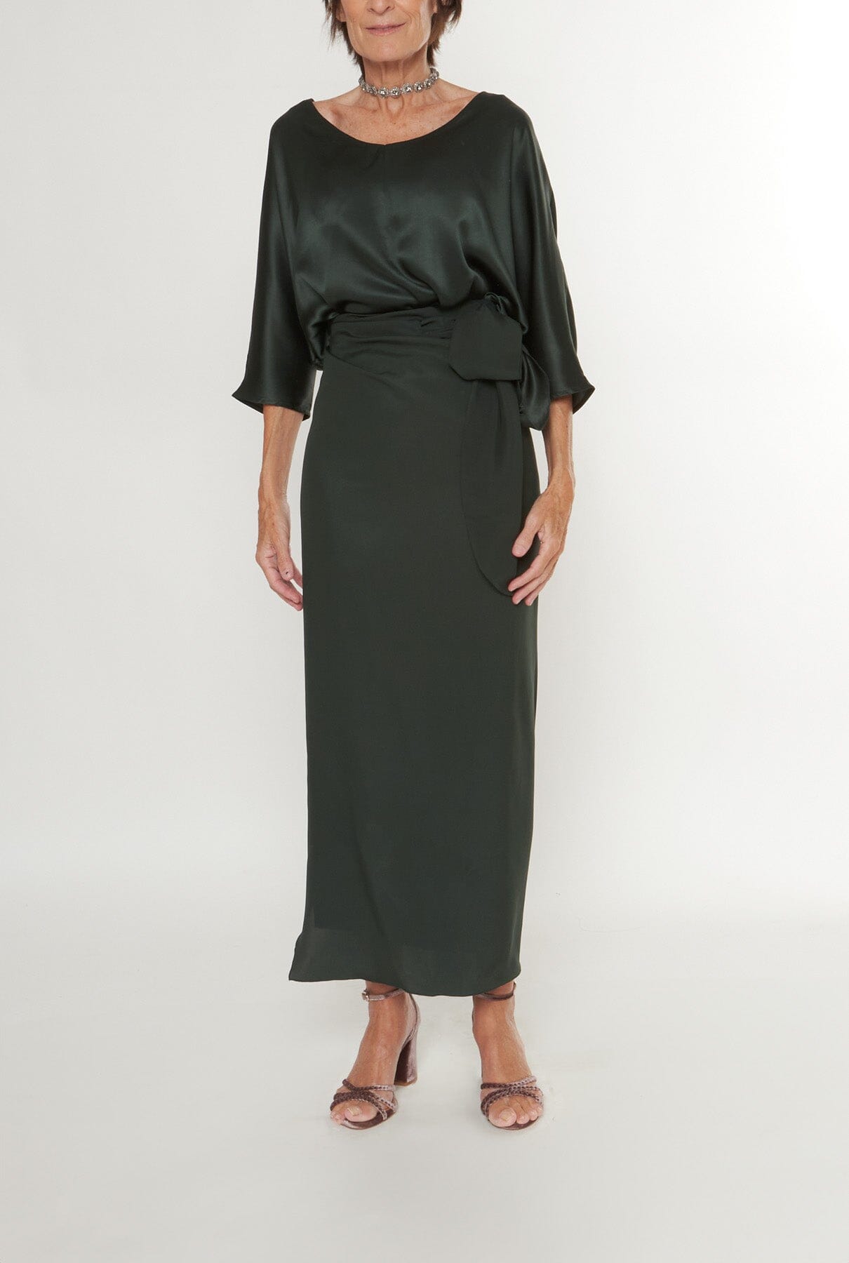 Falda Eva Long - verde