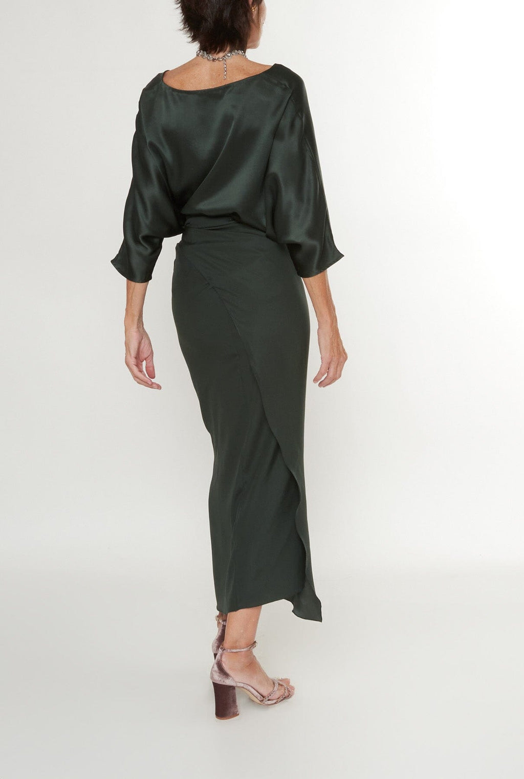 Falda Eva Long - verde