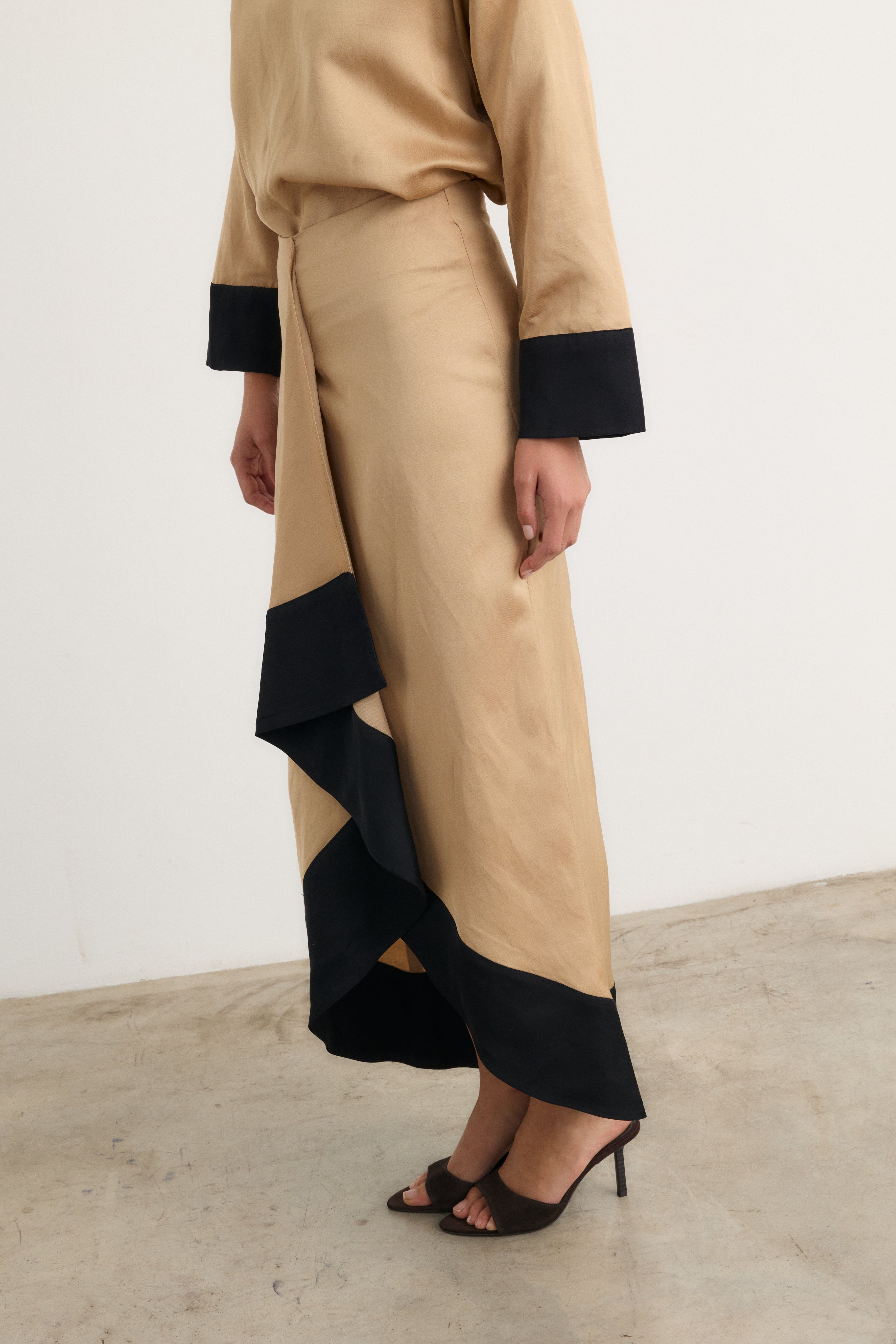 Falda Ada Beige