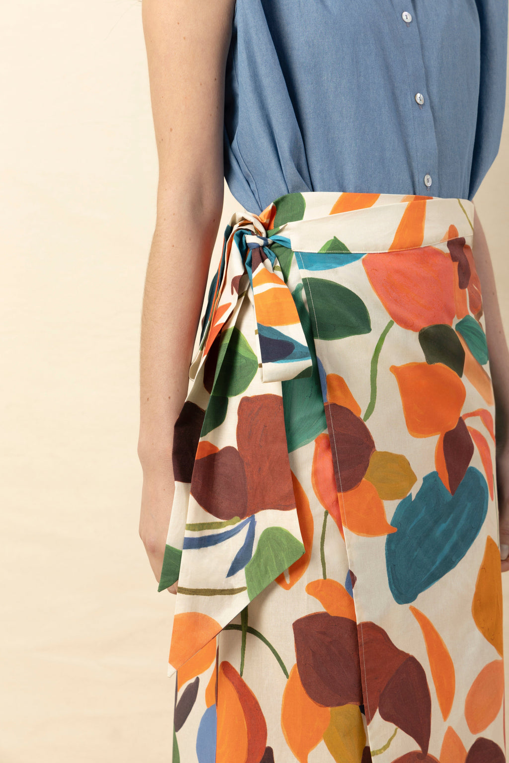 Falda Sole tropical