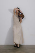 Frida Dress Balloon Beige
