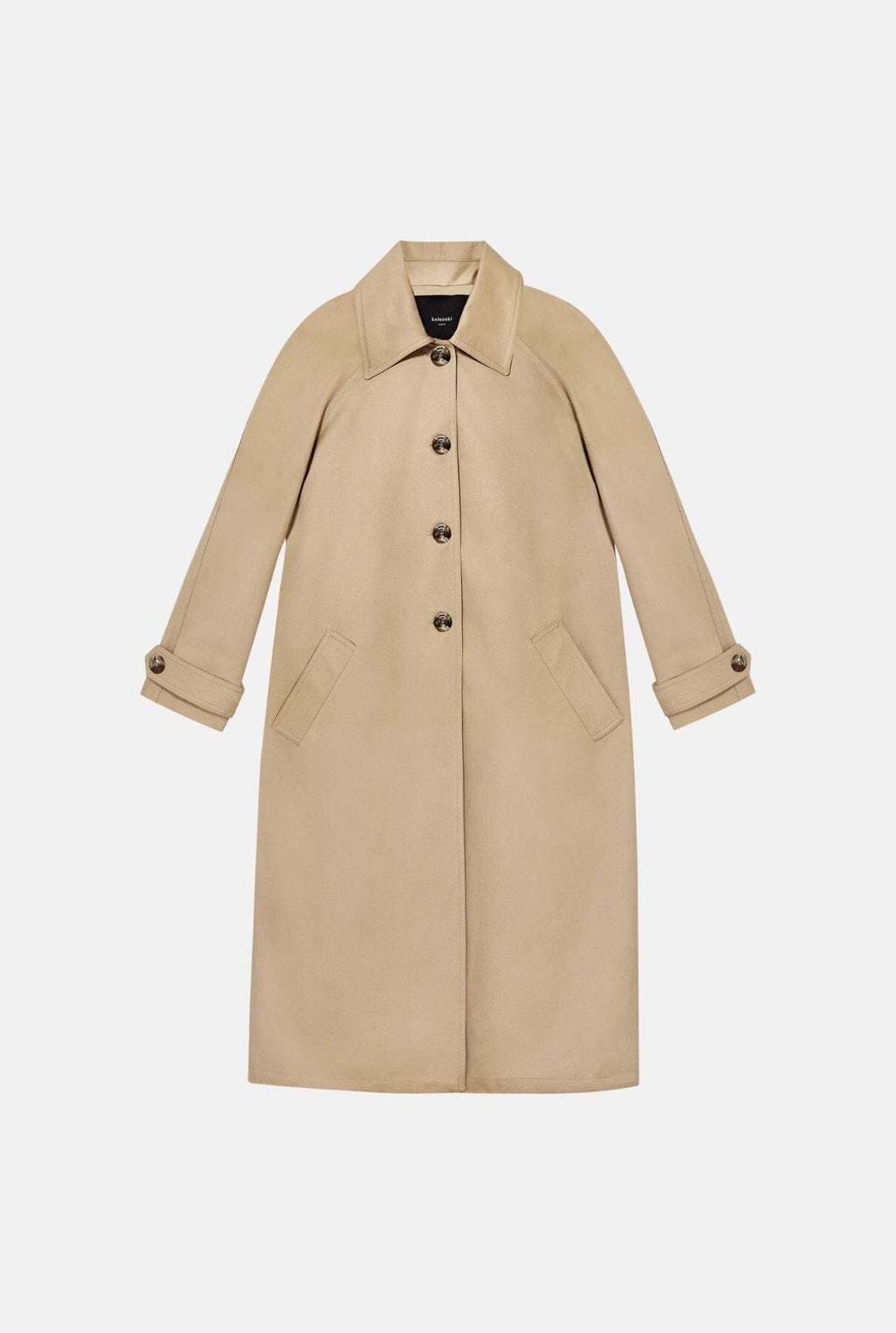 Gabardina beige impermeable Ivy